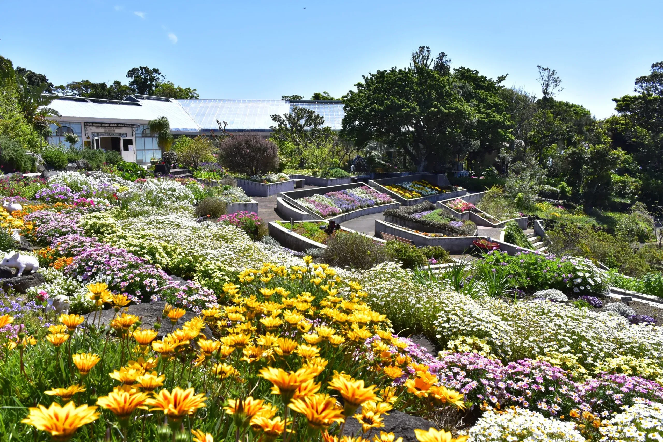 1年中四季折々のお花に囲まれるガーデン